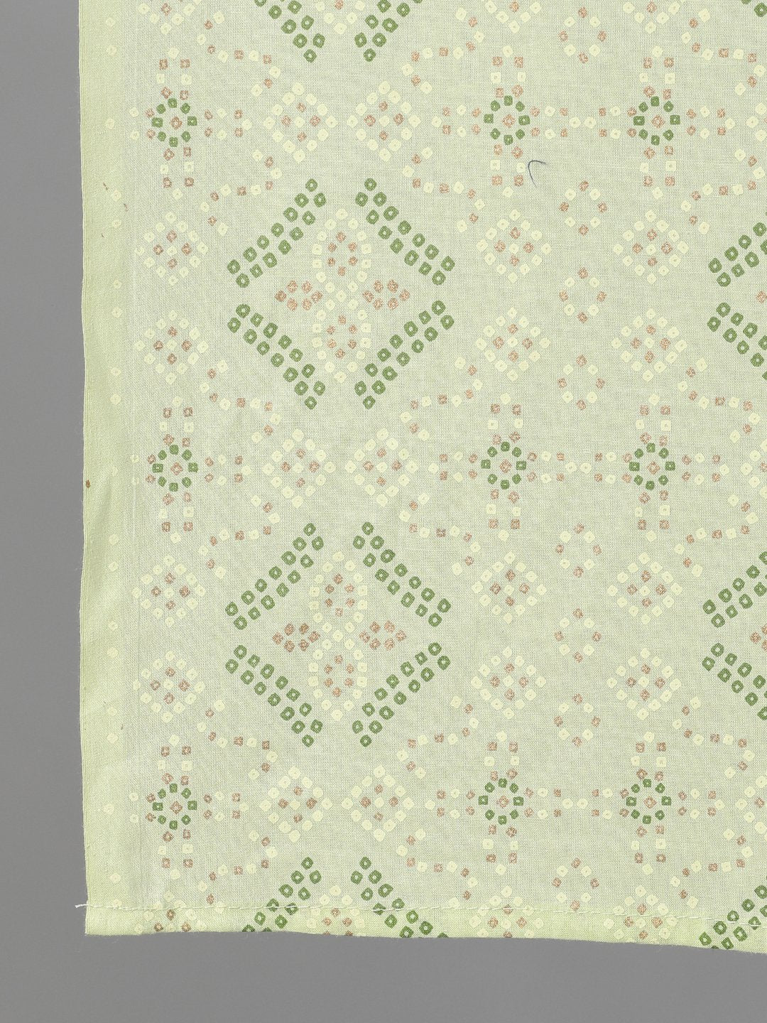 Women Green Three-Quarter Sleeves Straight Kurta With Palazzo And Dupatta With Pockets And Face Mask | LASVINI - Redefining Indian Fashion with Elegance