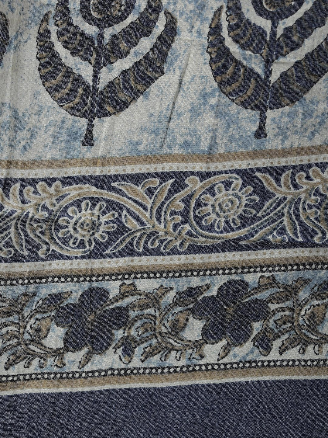 Women Blue Printed Straight Kurta With Palazo & Dupatta | LASVINI - Redefining Indian Fashion with Elegance