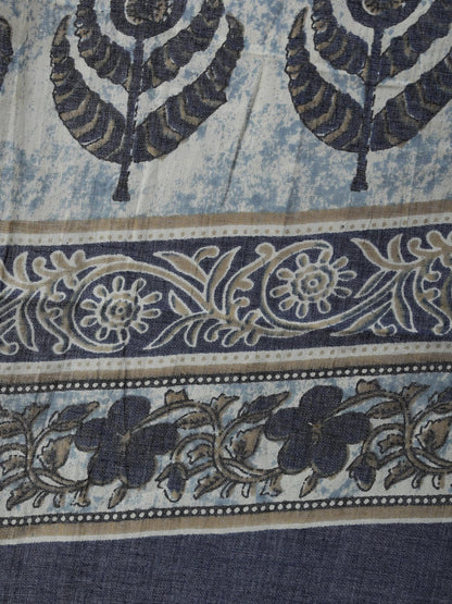 Women Blue Printed Straight Kurta With Palazo & Dupatta | LASVINI - Redefining Indian Fashion with Elegance