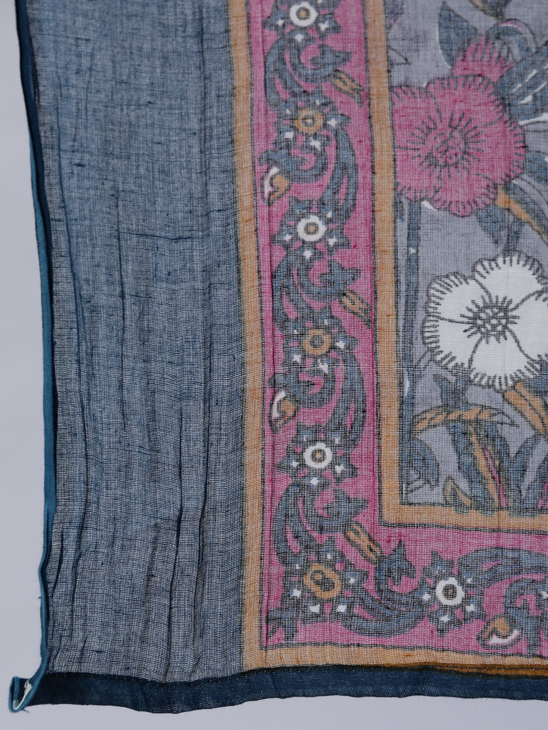 Women Grey Printed Flared Kurta With Palzo & Dupatta | LASVINI - Redefining Indian Fashion with Elegance