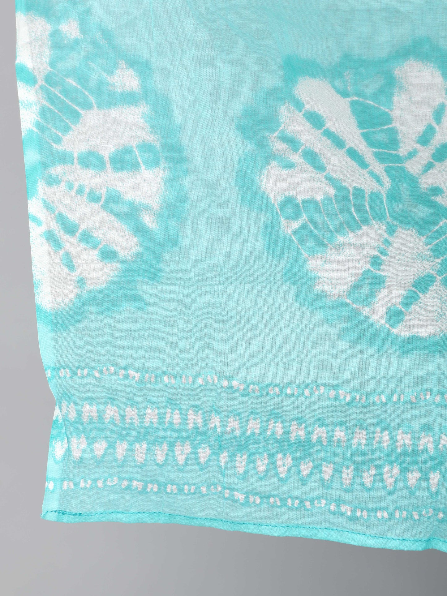 Women Blue Floral Printed Kurta Set With Palazo & Dupatta | LASVINI - Redefining Indian Fashion with Elegance