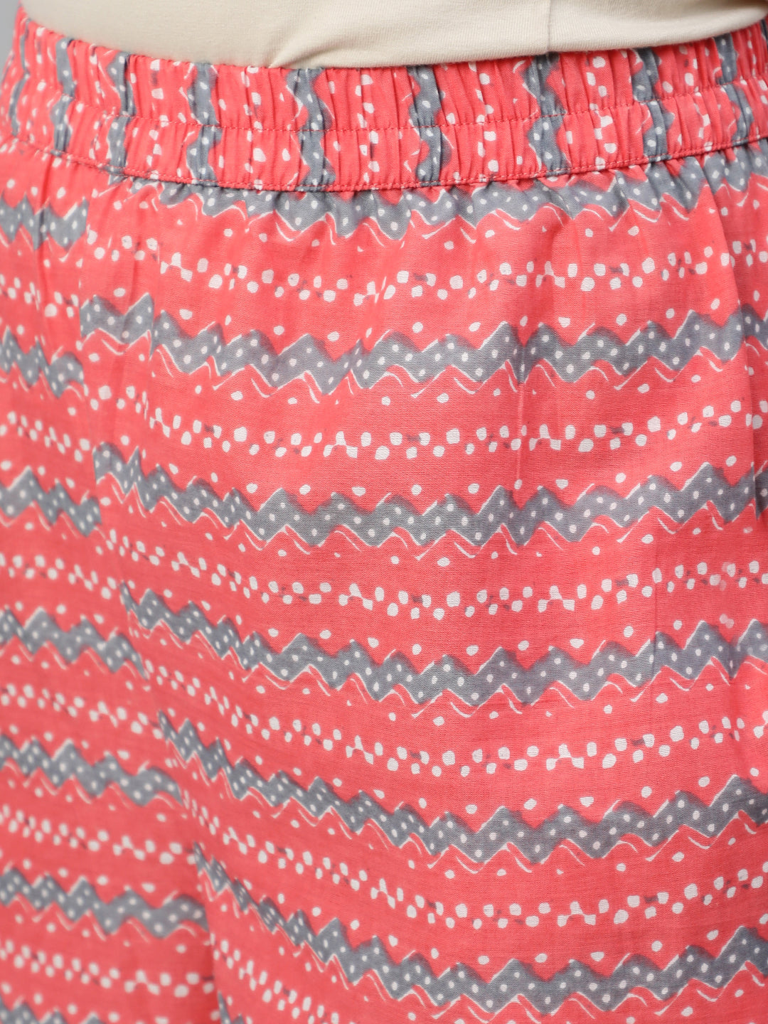 Women Pink Printed Straight Kurta With Plazo & Dupatta | LASVINI - Redefining Indian Fashion with Elegance