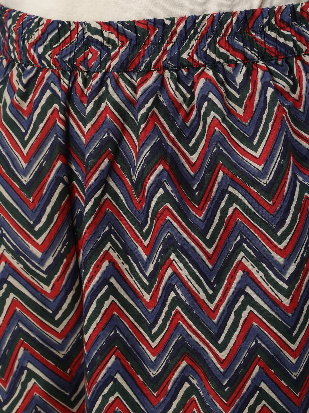 Women Multi Floral Printed Flared Kurta With Palazzo Dupatta | LASVINI - Redefining Indian Fashion with Elegance