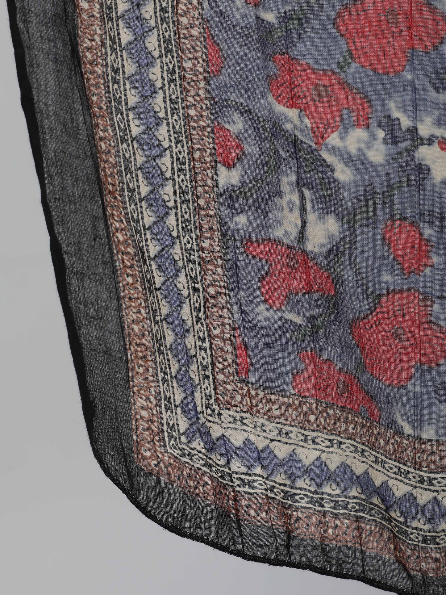 Women Multi Floral Printed Flared Kurta With Palazzo Dupatta | LASVINI - Redefining Indian Fashion with Elegance