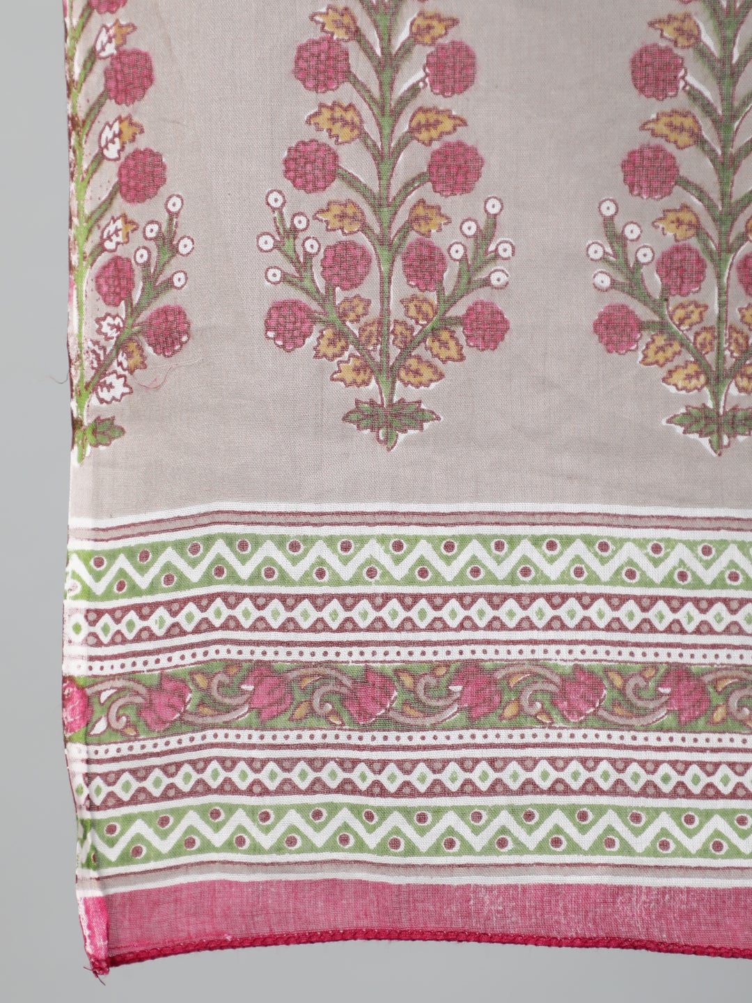 Women Burgundy Printed Flared Kurta With Trouser & Dupatta | LASVINI - Redefining Indian Fashion with Elegance