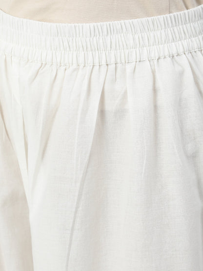 Women Pink Printed Flared Kurta With Trouser & Dupatta | LASVINI - Redefining Indian Fashion with Elegance