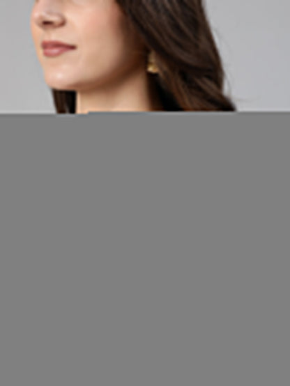 Women Navy Blue & Gold Printed Straight Kurta With Plazo & Dupatta | LASVINI - Redefining Indian Fashion with Elegance