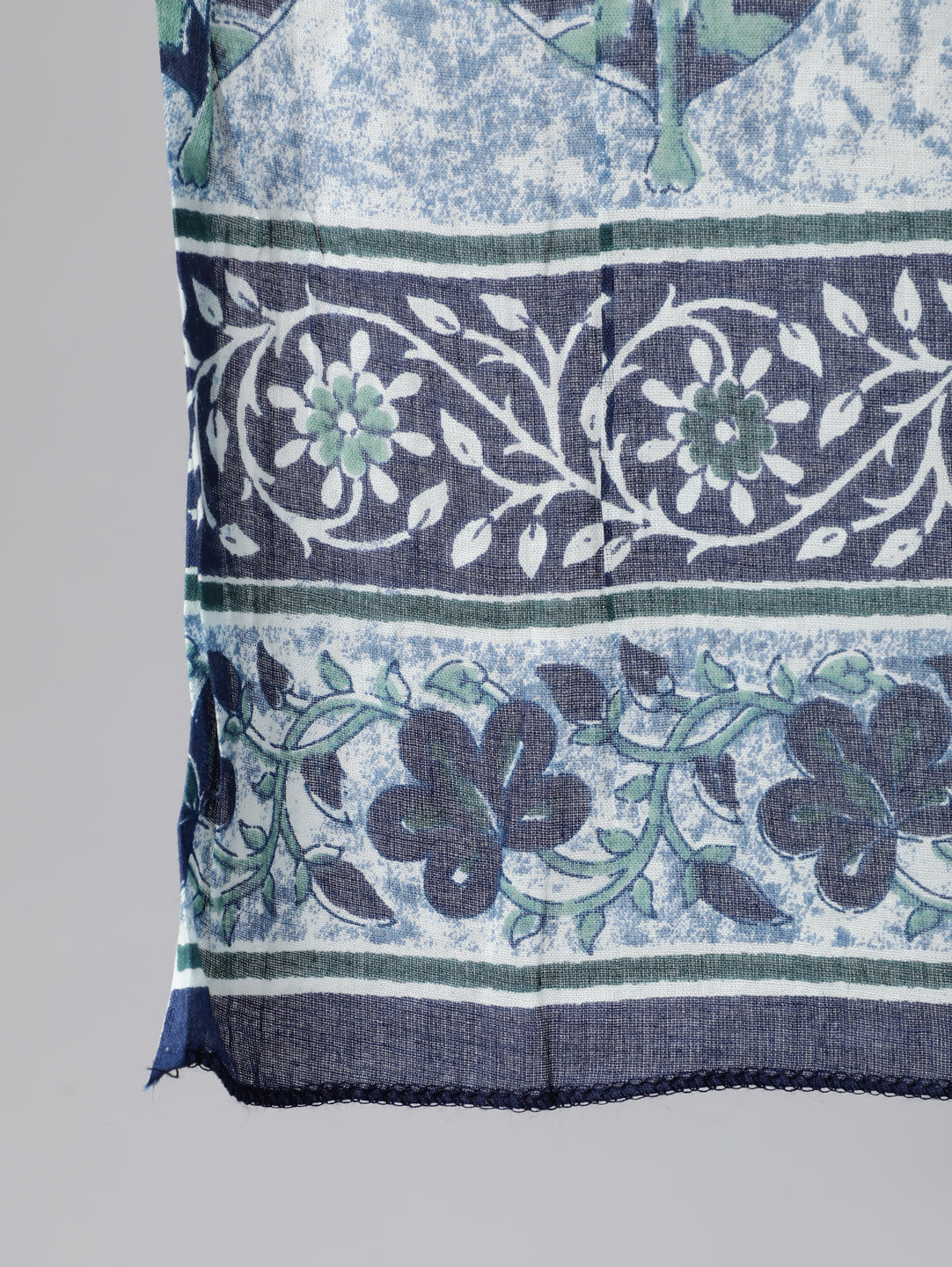 Women Blue Printed Straight Kurta With Plazo & Dupatta | LASVINI - Redefining Indian Fashion with Elegance