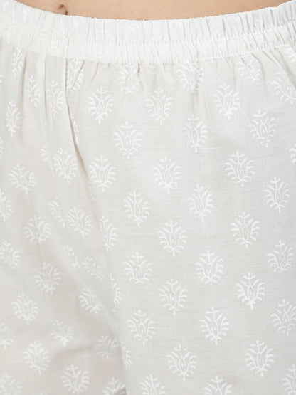 Women Off White Kurta With Plazo & Dupatta | LASVINI - Redefining Indian Fashion with Elegance