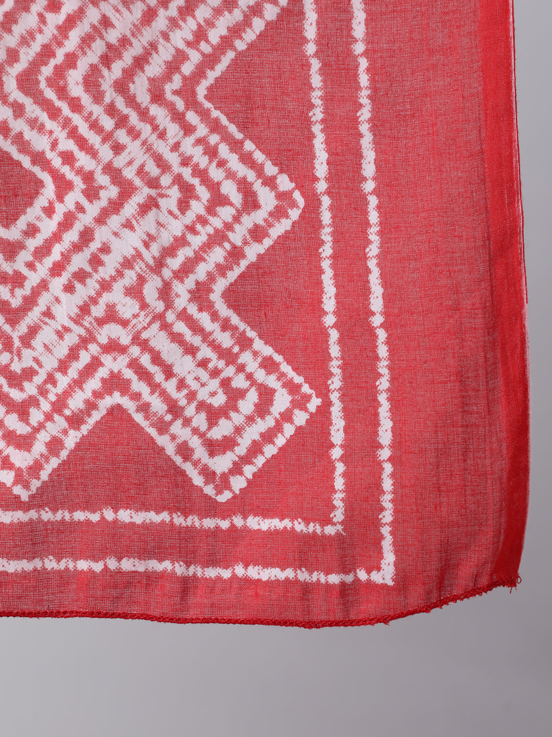 Women Red Dyed Printed Kurta And Trouser With Dupatta | LASVINI - Redefining Indian Fashion with Elegance