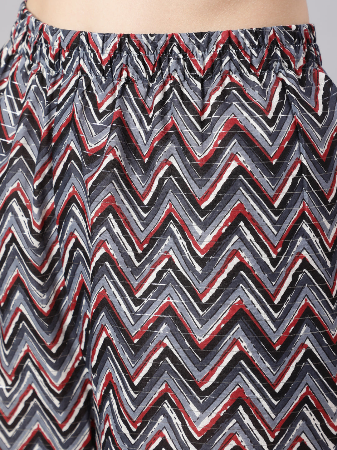 Women Multi Ethnic Printed Kurta With Palazzo And Dupatta | LASVINI - Redefining Indian Fashion with Elegance