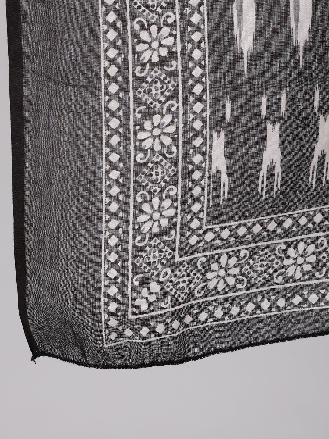 Women Off White Printed Straight Kurta With Palazzo & Dupatta | LASVINI - Redefining Indian Fashion with Elegance