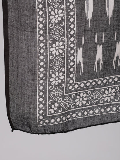 Women Off White Printed Straight Kurta With Palazzo & Dupatta | LASVINI - Redefining Indian Fashion with Elegance