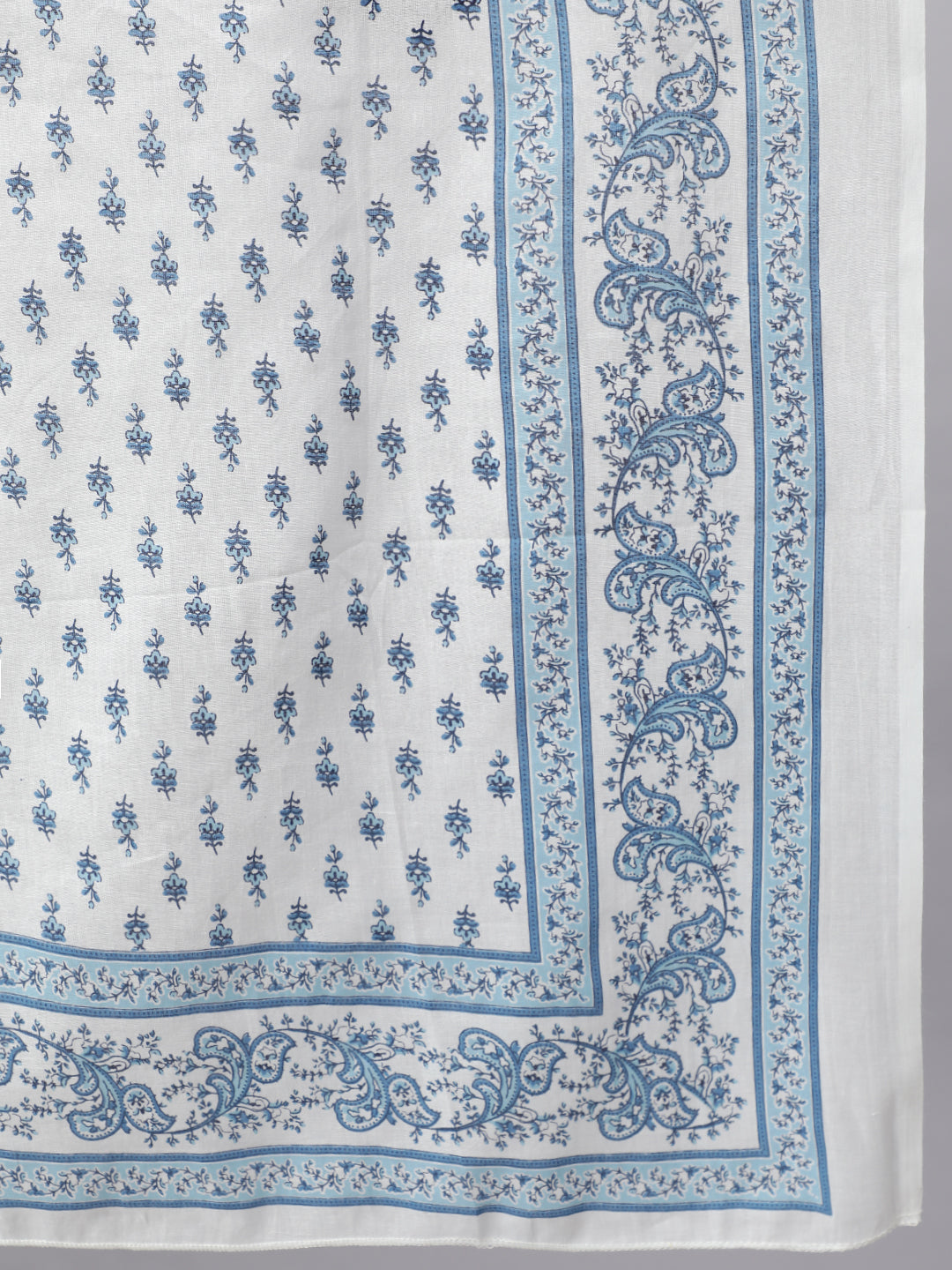 Women Off-White Ethnic Printed Kurta With Trouser And Dupatta | LASVINI - Redefining Indian Fashion with Elegance