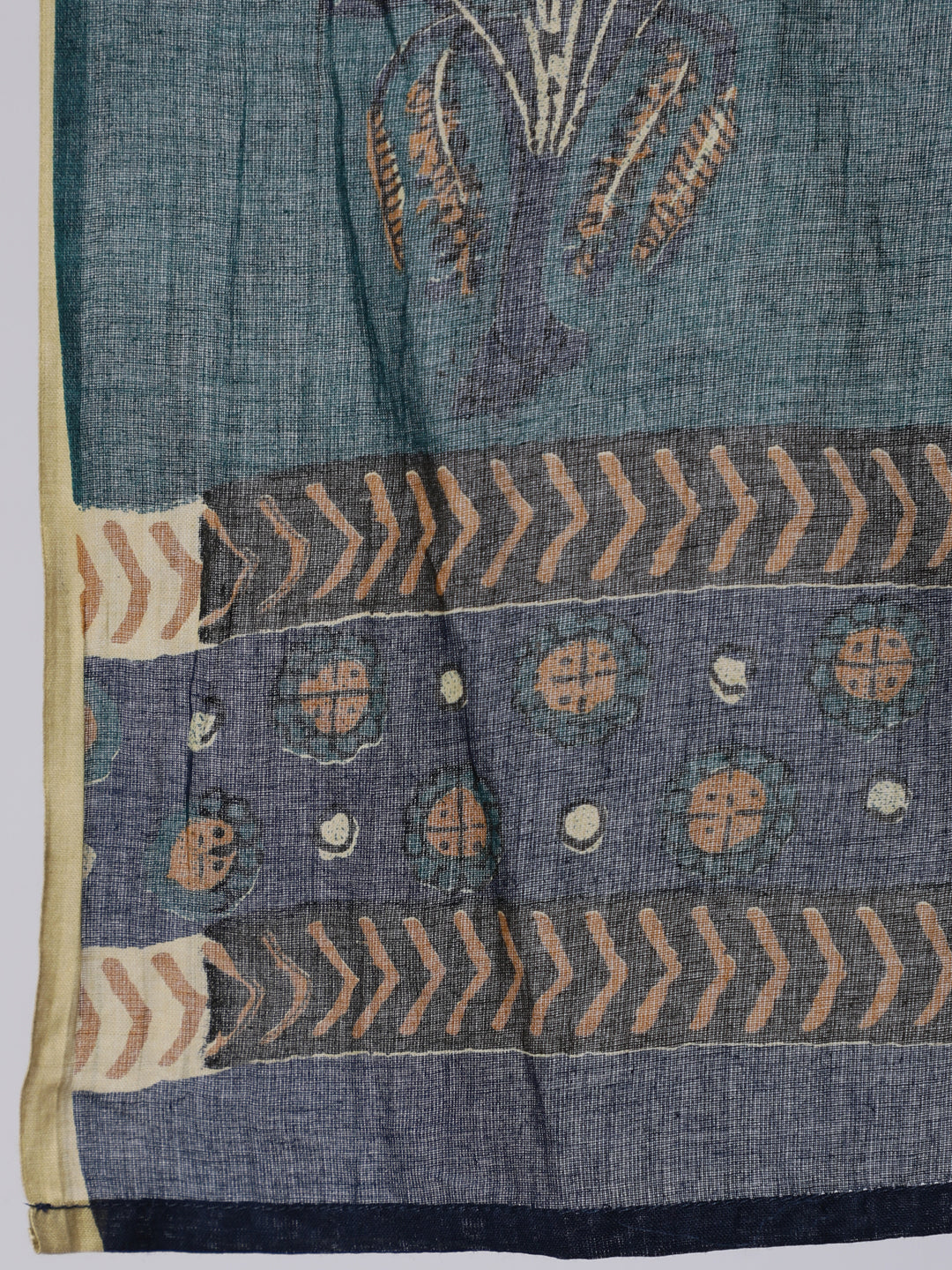 Women Green Floral Printed Anarkali Kurta With Trouser And Dupatta | LASVINI - Redefining Indian Fashion with Elegance