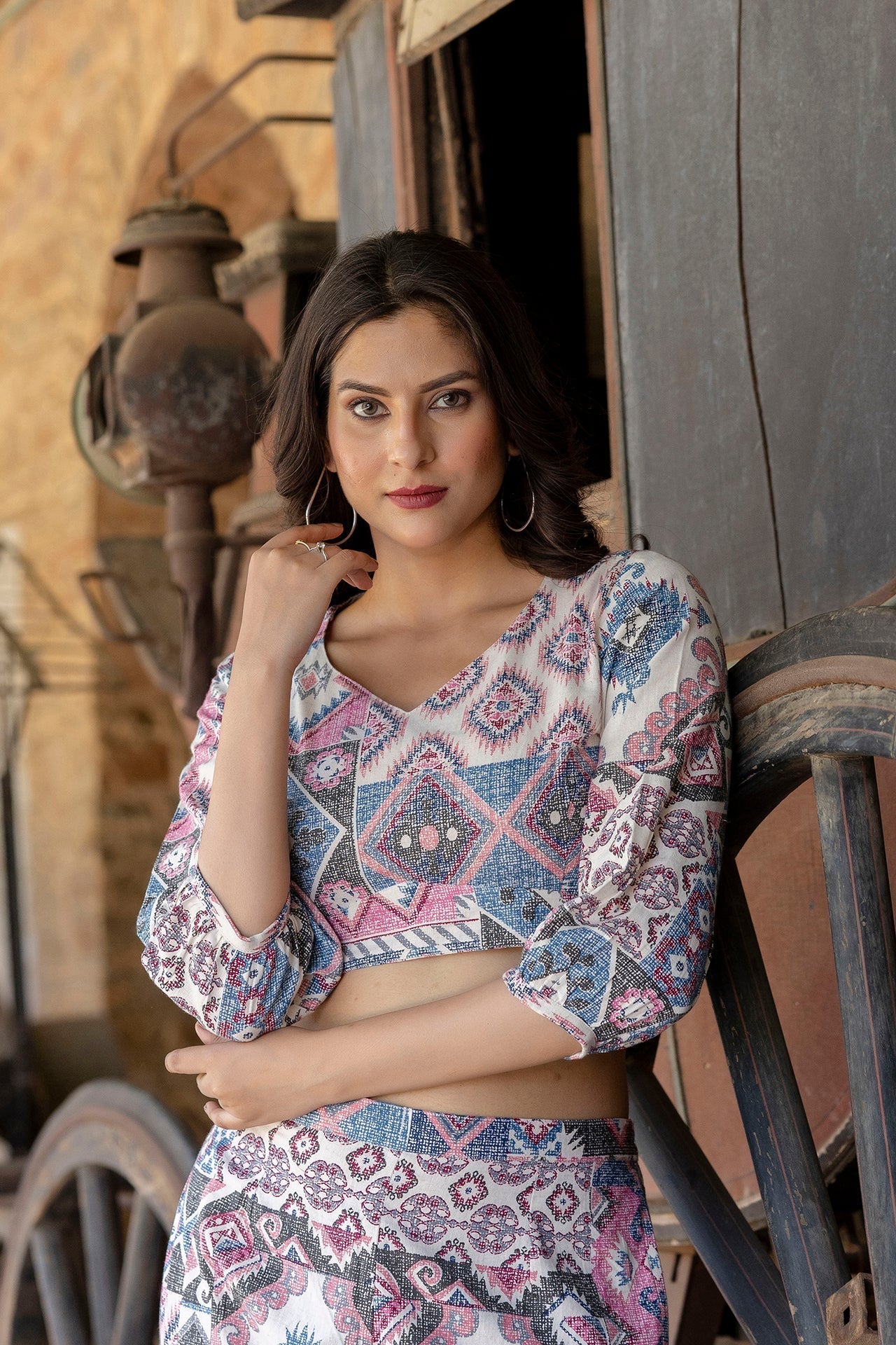 Women Multi Printed Co-Ord Set | LASVINI - Redefining Indian Fashion with Elegance