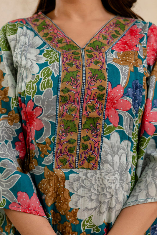 Multicolor Printed Co-Ord set for Women | LASVINI - Redefining Indian Fashion with Elegance