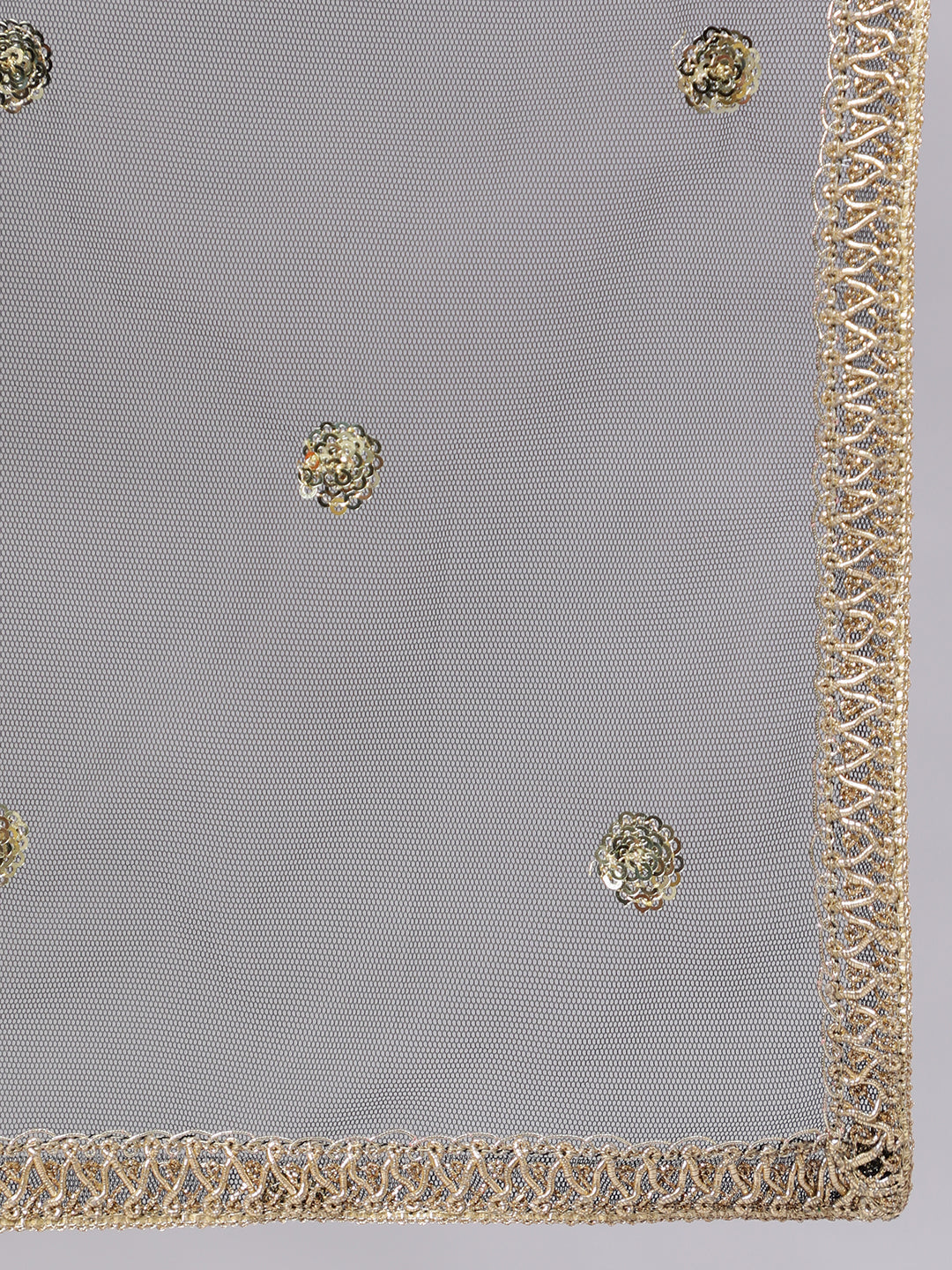 Women Black Embroidered Flared Kurta With Trouser And Net Dupatta | LASVINI - Redefining Indian Fashion with Elegance