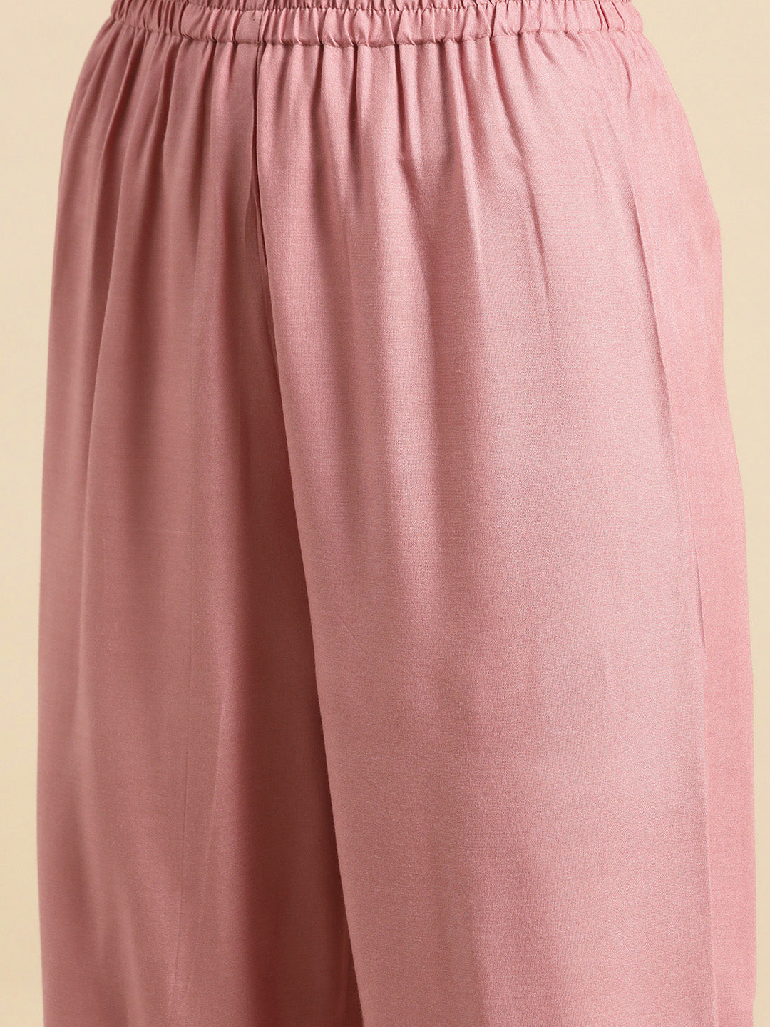 Women Mauve Embroidered Straight Kurta With Palazzo And Net Dupatta | LASVINI - Redefining Indian Fashion with Elegance