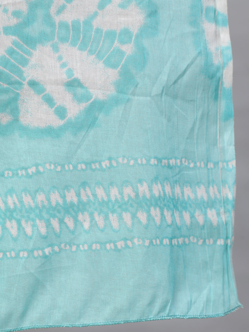 Women Blue Floral Printed Flared Maternity Dress With Dupatta | LASVINI - Redefining Indian Fashion with Elegance