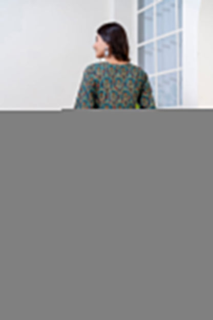 Multi Printed Maternity Dress For Women | LASVINI - Redefining Indian Fashion with Elegance