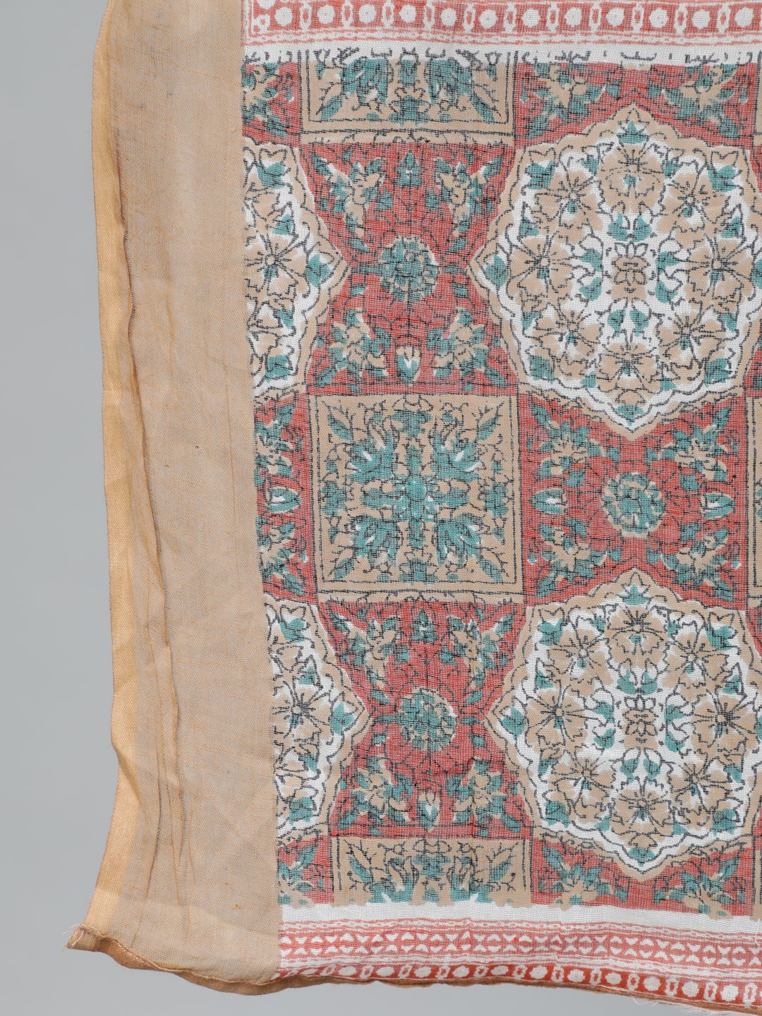 Plus Size Women Brown Printed Straight Kurta With Palazo & Dupatta | LASVINI - Redefining Indian Fashion with Elegance