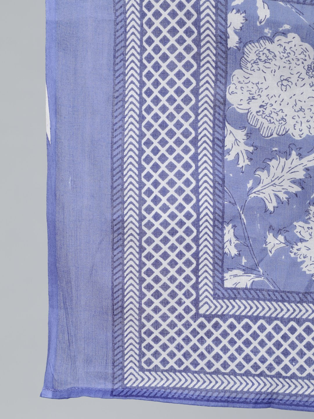 Plus Size Women Purple Printed Straight Kurta With Palazo & Dupatta | LASVINI - Redefining Indian Fashion with Elegance