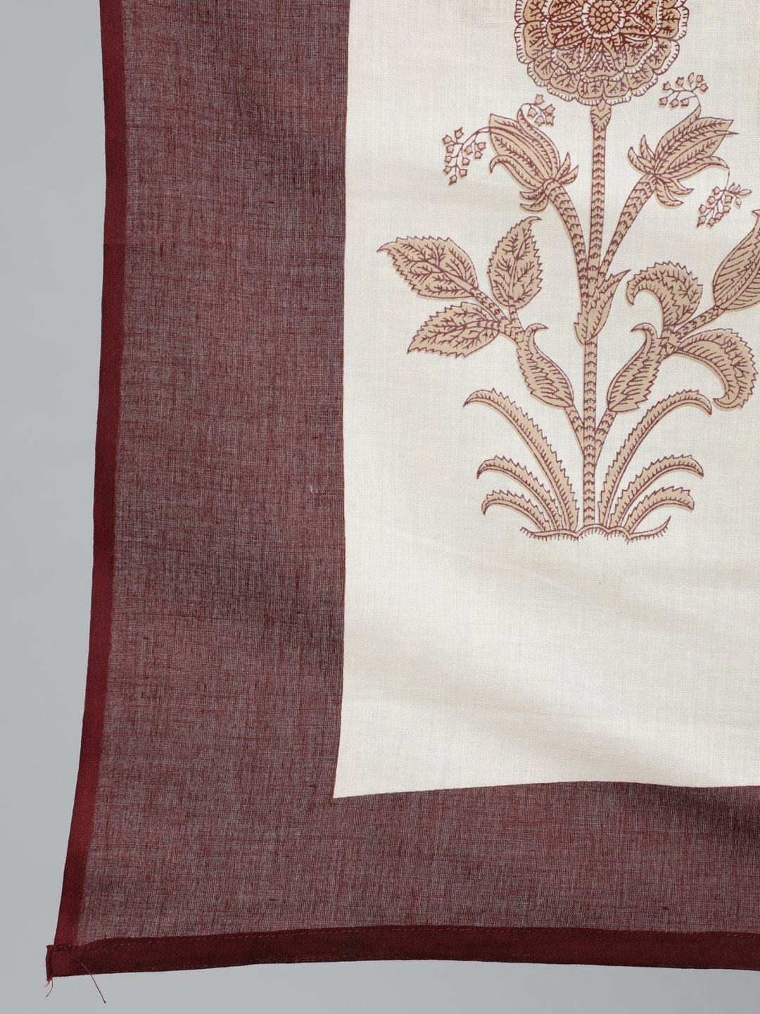 Plus Size Women Brown & Gold Printed Straight Kurta With Palazo & Dupatta | LASVINI - Redefining Indian Fashion with Elegance