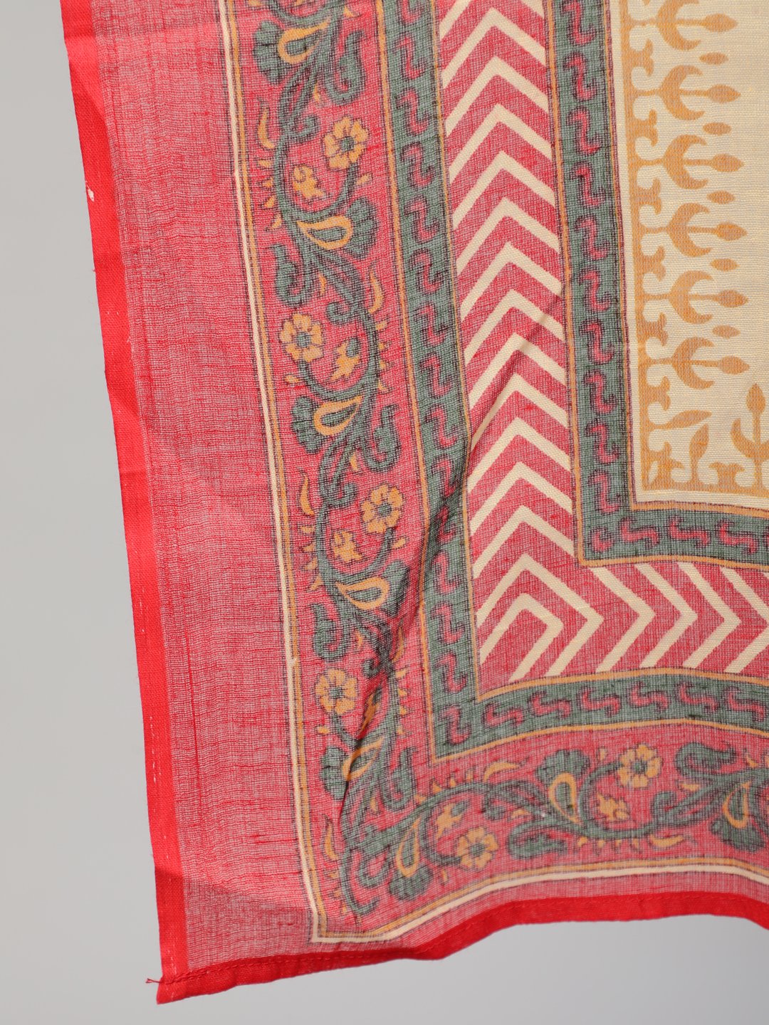 Women Red Printed Straight Kurta With Plazo & Dupatta | LASVINI - Redefining Indian Fashion with Elegance