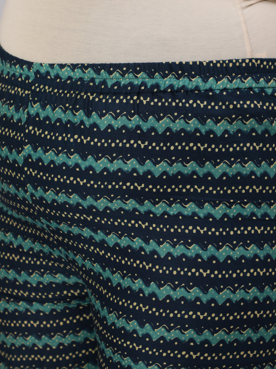 Women Plus Size Blue Floral Printed Kurta And Palazzo With Dupatta | LASVINI - Redefining Indian Fashion with Elegance