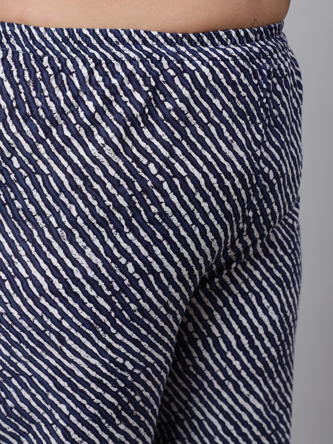 Women Plus Size Navy Blue Floral Printed Kurta And Palazzo With Dupatta | LASVINI - Redefining Indian Fashion with Elegance